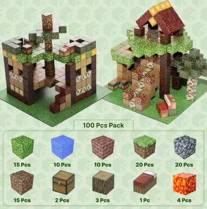 MagniCraft™ Magnetic Building Blocks