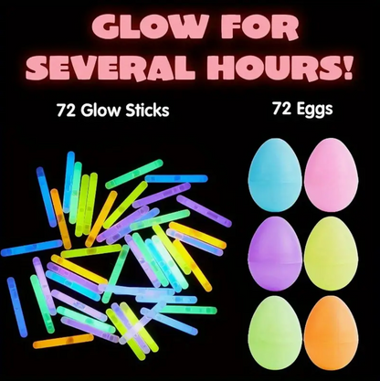 LumiGlow™ Glow-in-the-Dark Easter Eggs – Bright, Reusable & Fun for Egg Hunts!